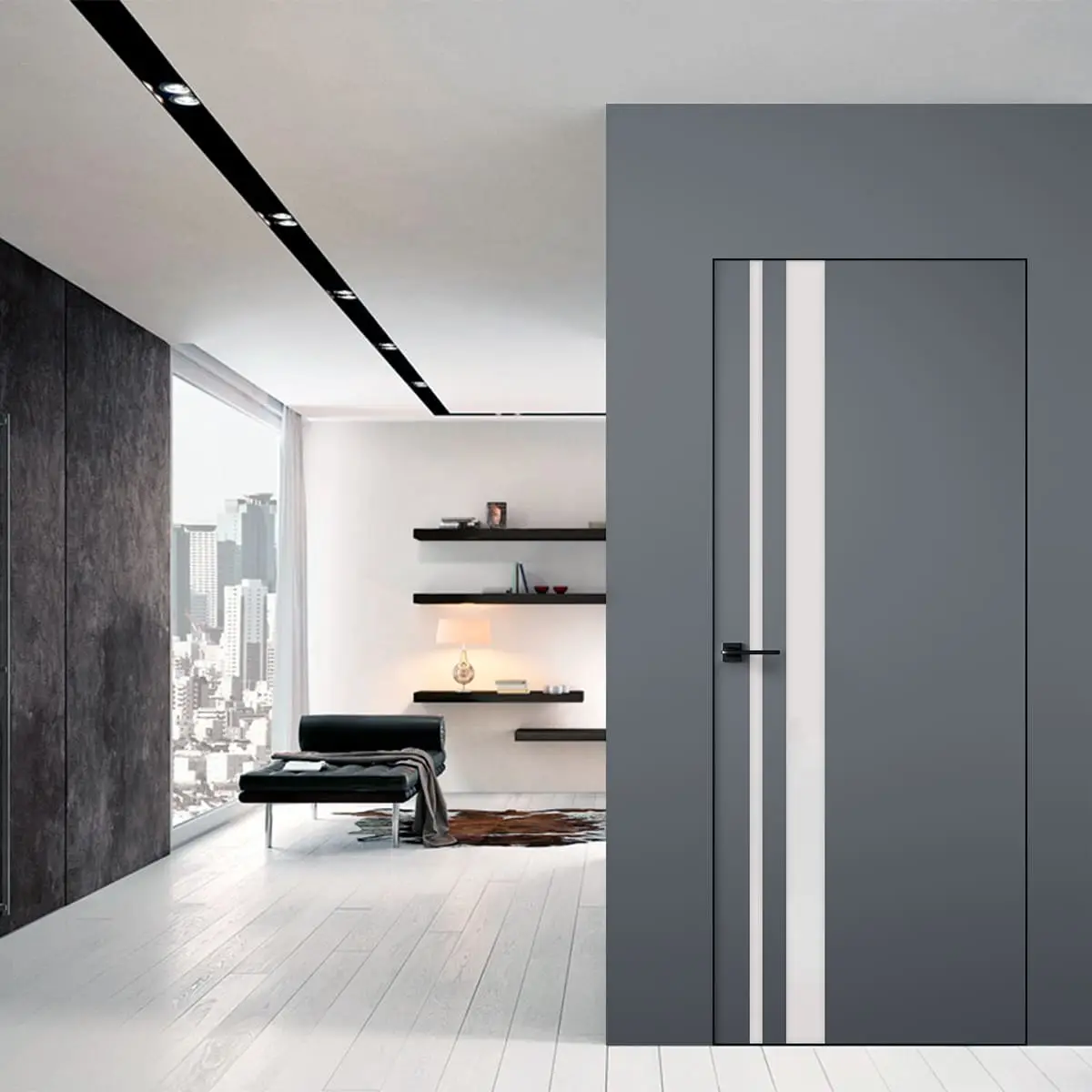 Межкомнатная дверь «Titanium-12»