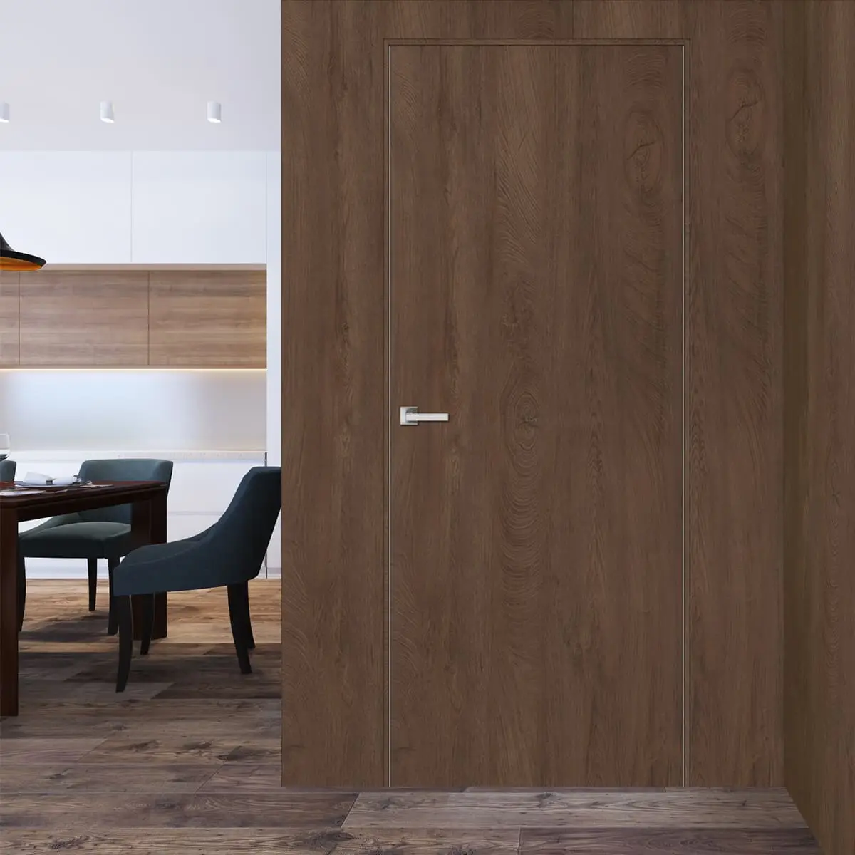 Межкомнатная дверь « Aluminium-A1»