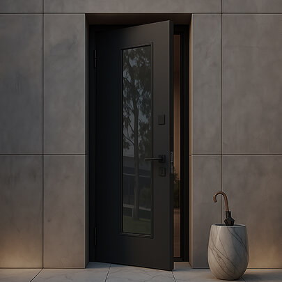 Двери в частный дом