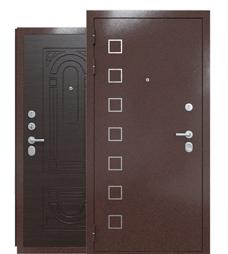 Входная дверь «Семь квадратов»