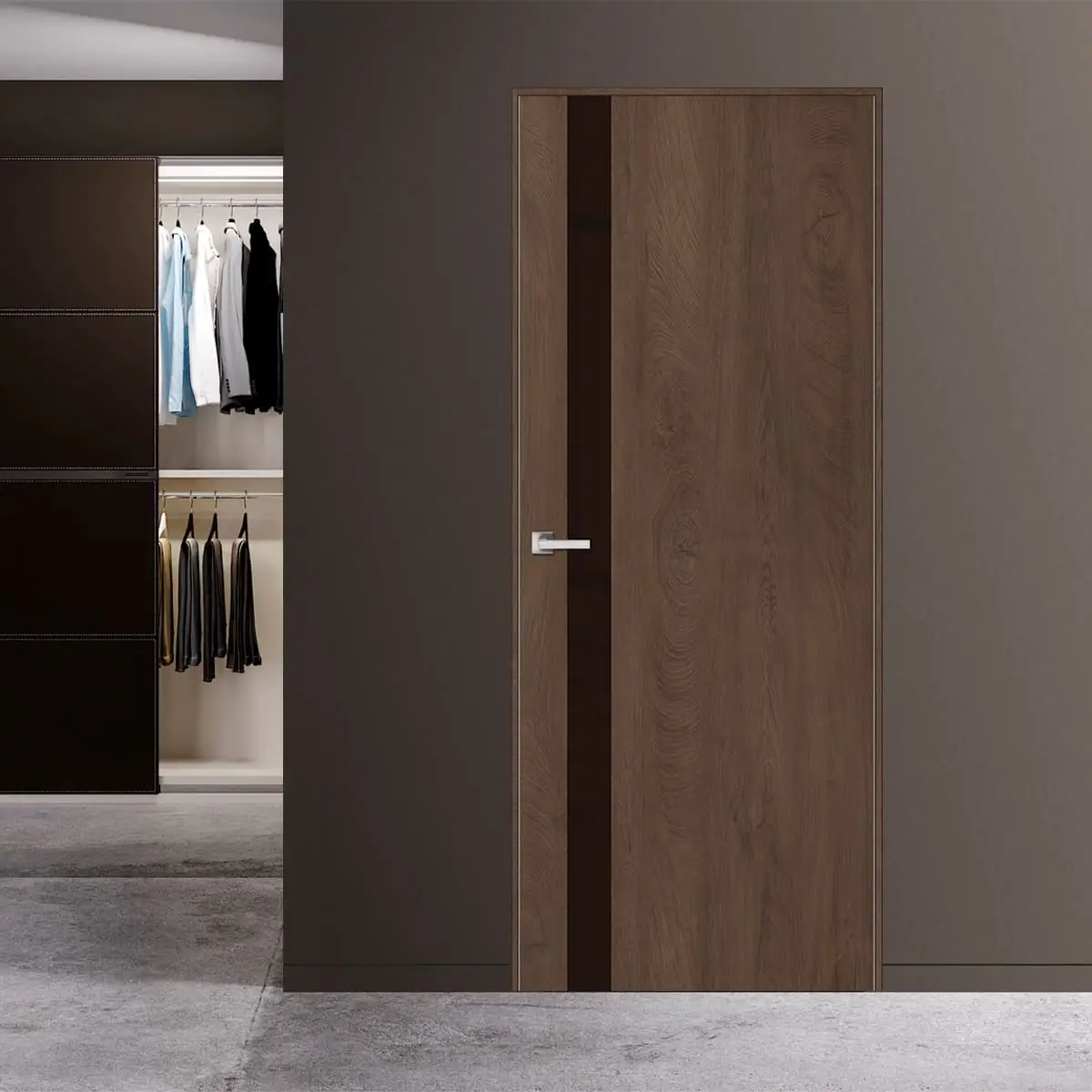 Межкомнатная дверь « Aluminium-A2»